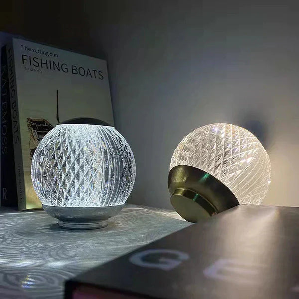 Elegance Sphere Glass RGB Lamp